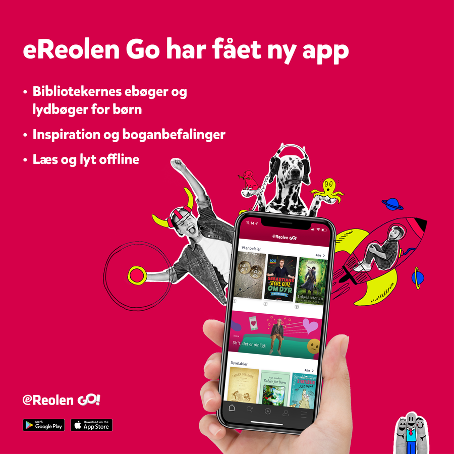 eReolen Go har fået en ny app